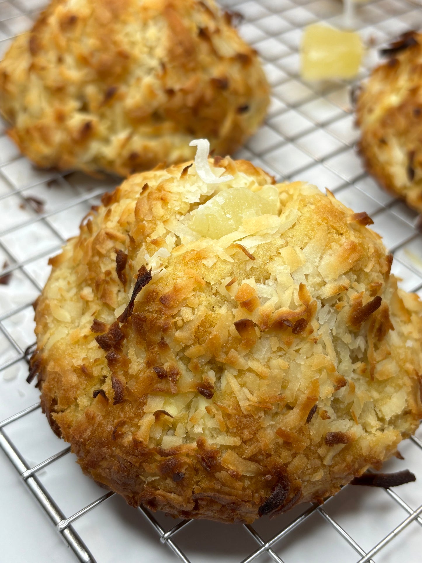 Piña Colada New York Style Cookie