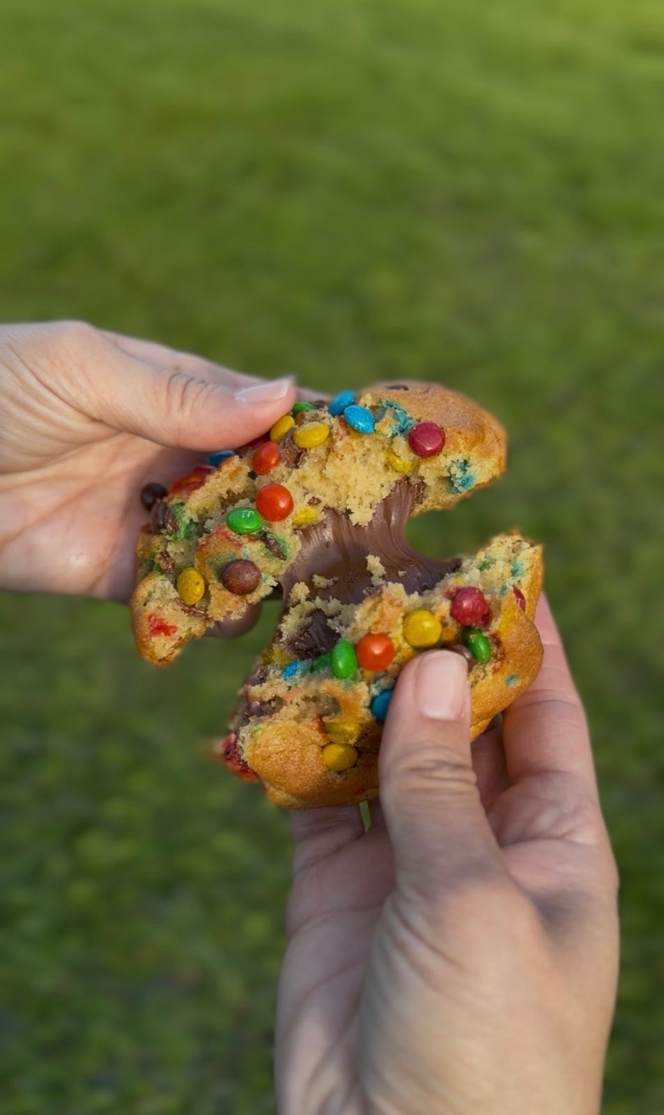 M&M’s Nutella New York Style Cookie