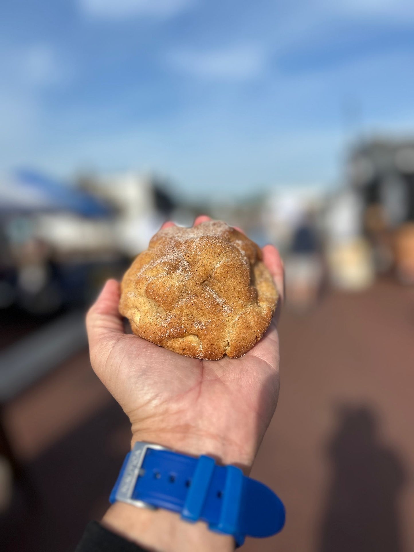 Churro Dulce de Leche Cookie