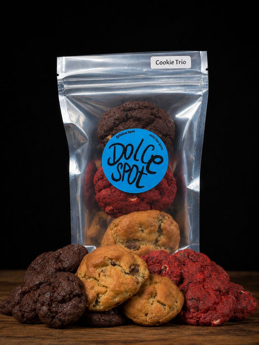 Cookie Trio (Double Chocolate, Choco Chip & Red Velvet)