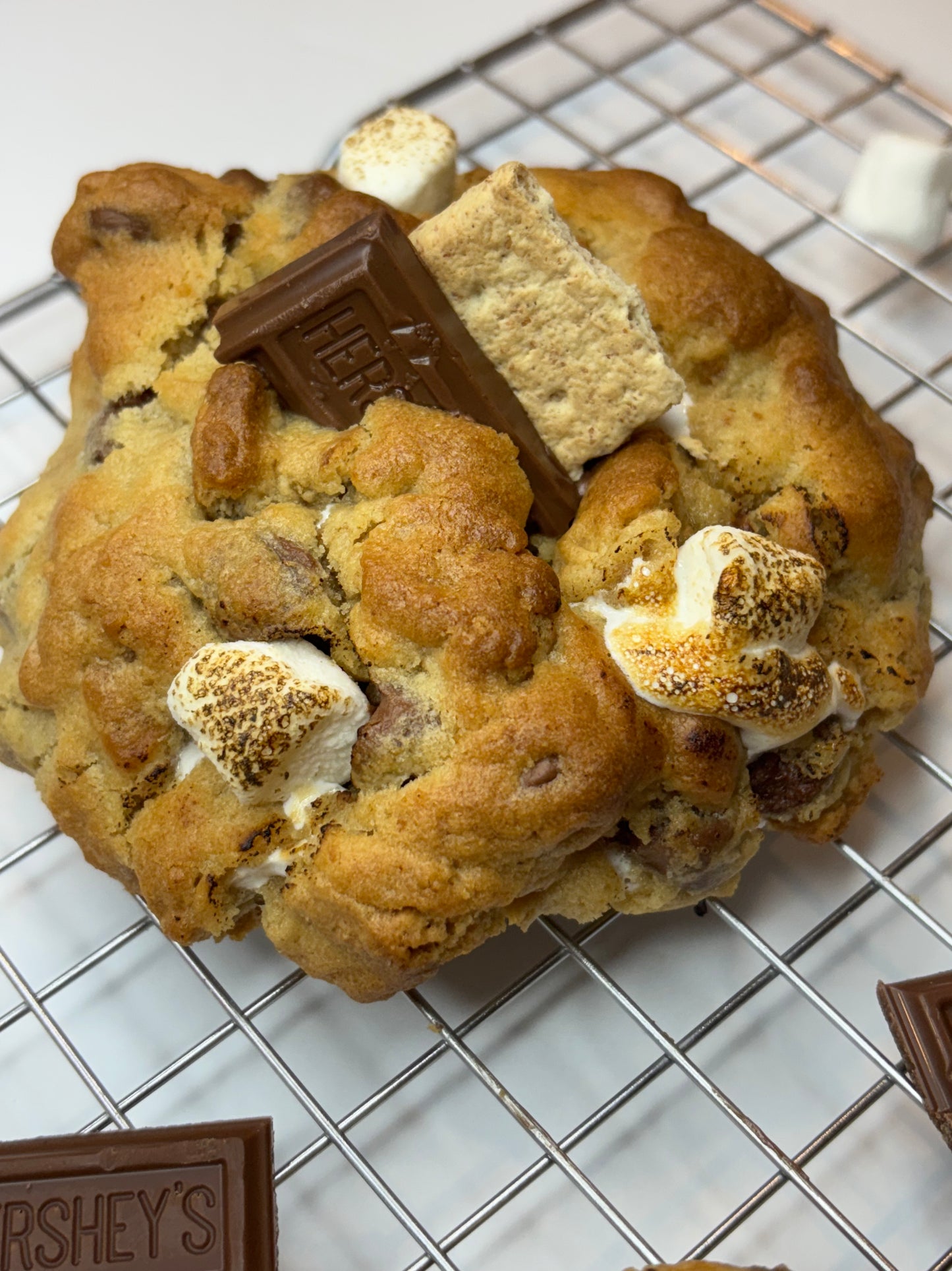 S'mores New York Style Cookies