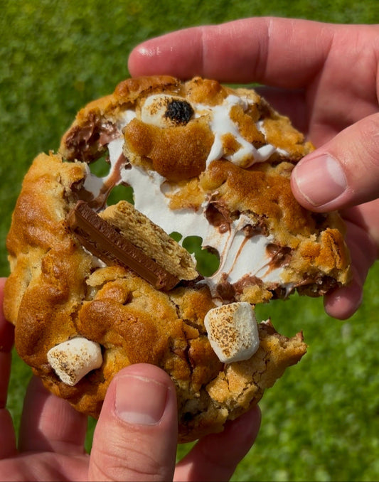 S'mores New York Style Cookies